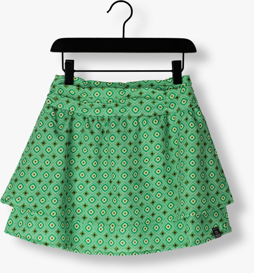 INDIAN BLUE JEANS groene indian blue jeans minirok skirt geometric print
