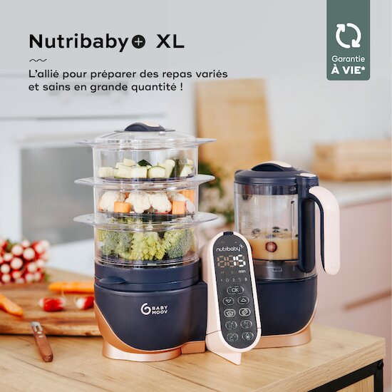 Nutribaby(+) XL Robot multifonctions bébé Grande capacité   de               Babymoov