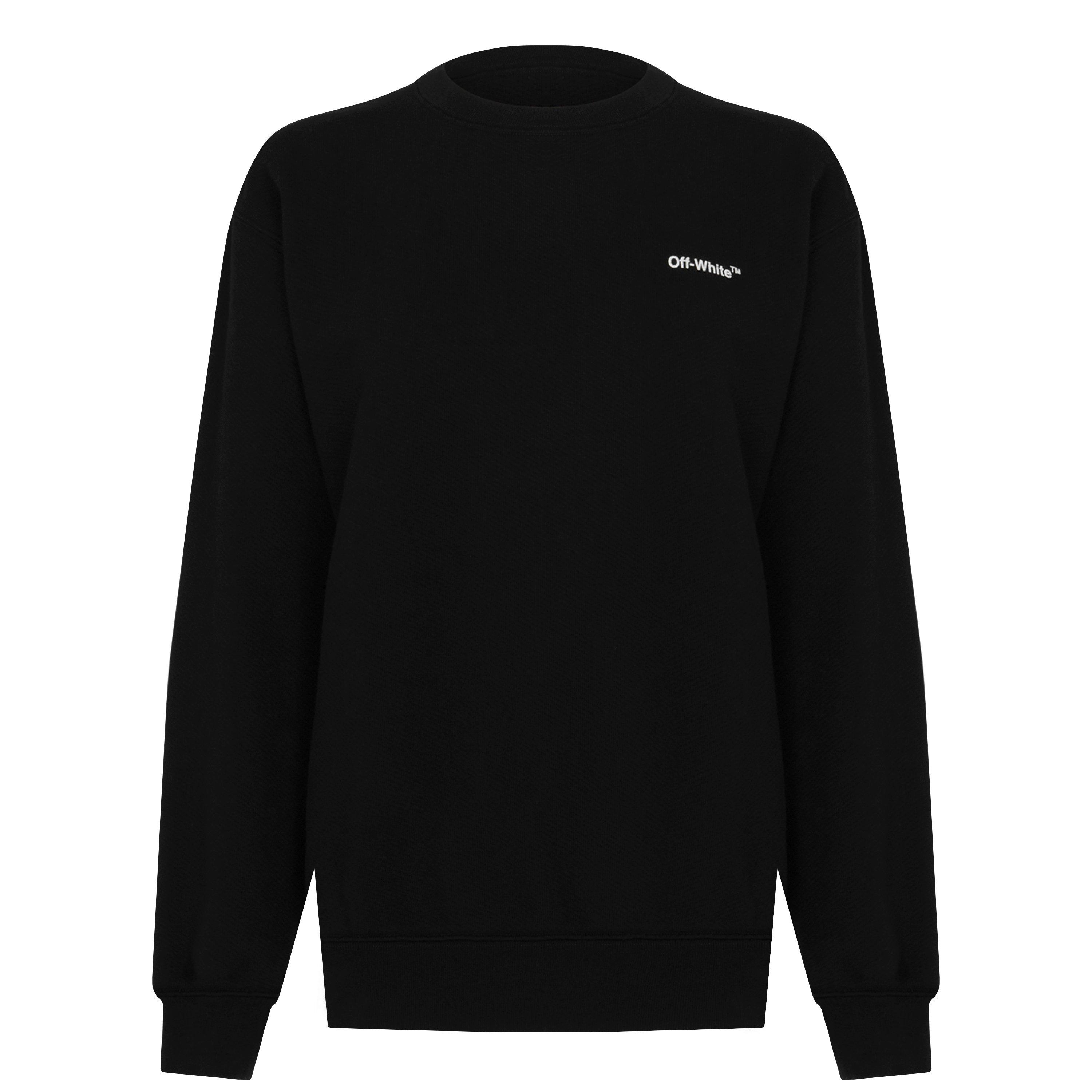Off White Diag Regular Crewneck Sweatshirt