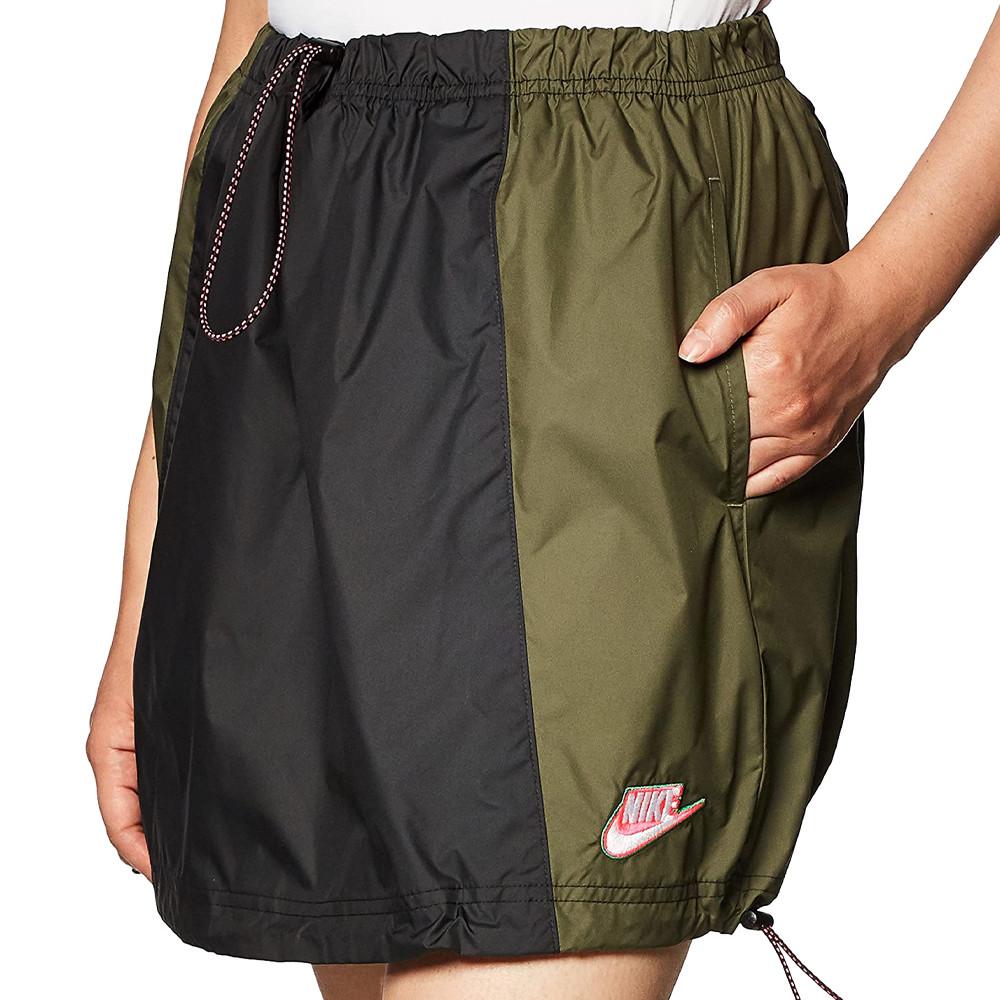 Nike Jupe Noir/Kaki Femme Nike Skirt
