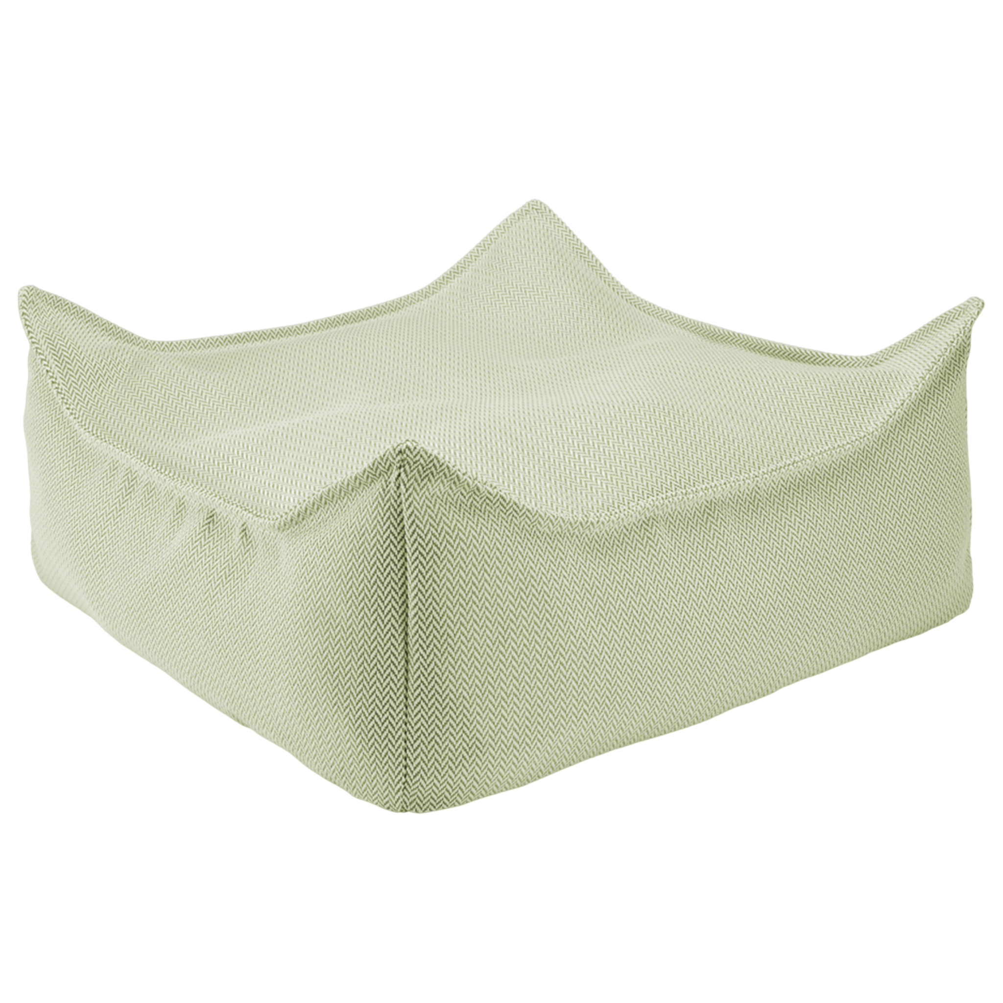 Wigiwama Sitzsack und Ottoman Set Outdoor Herba