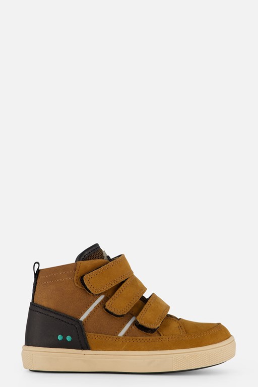 BunniesJR Velcro Sneakers cognac Leer
