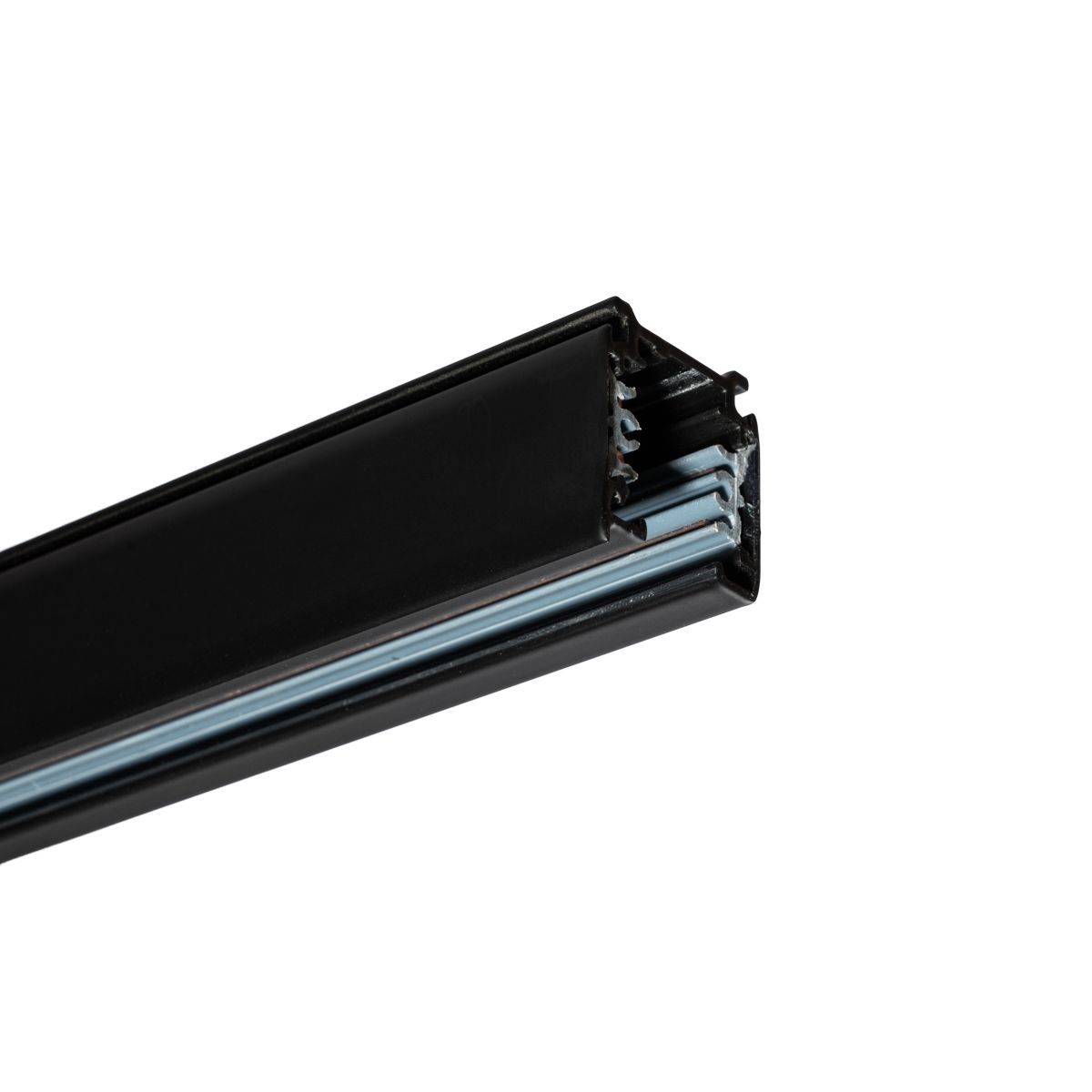 Moderne 3-fase rail zwart 100cm - 3-Phase