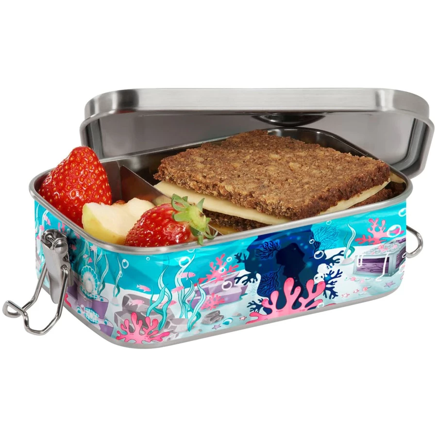 Step by Zubehör Edelstahl - Lunchbox 17 cm Mermaid Bella