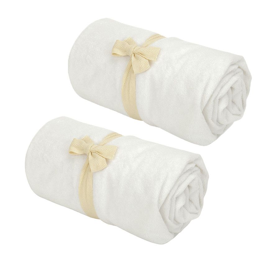 Lot de 2 alèses 70 x 140 cm - Blanc