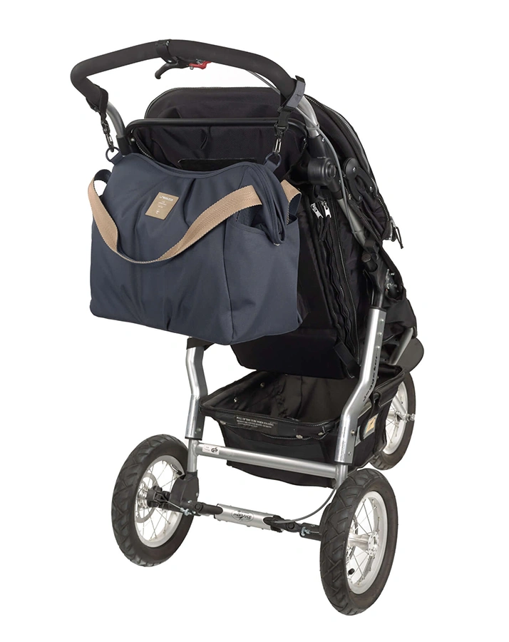 Wickeltasche CASUAL – TWIN BAG (41x18x32) in navy