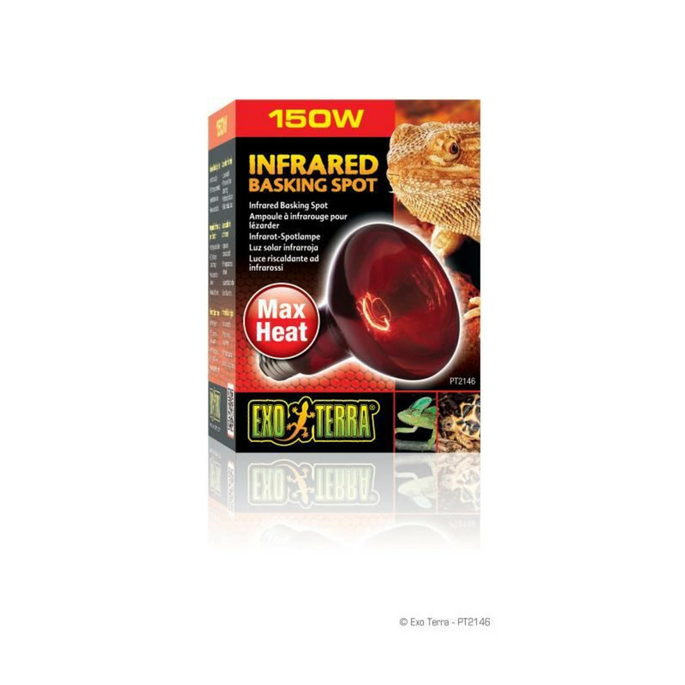 Lampe infrared basking spot reptiles
