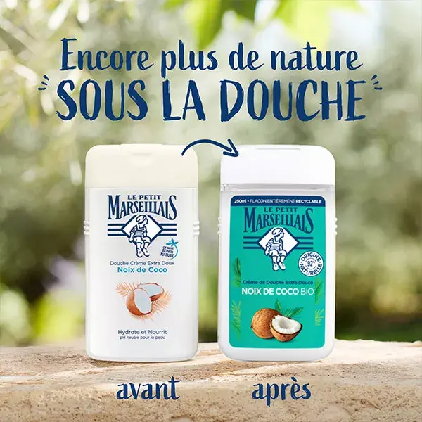 Le Petit Marseillais Creme de Banho Hidratante com Manteiga de Coco 250ml