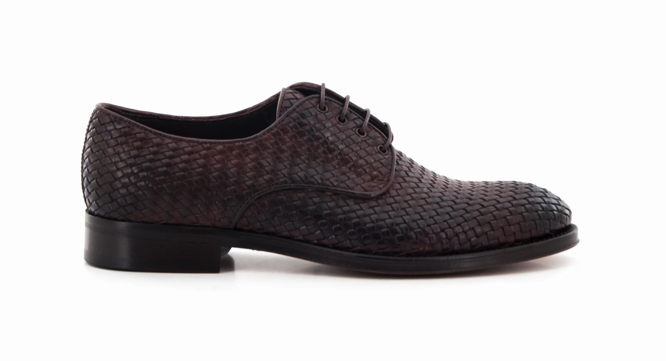 UPPER SHOES - M320 DERBY MARRON