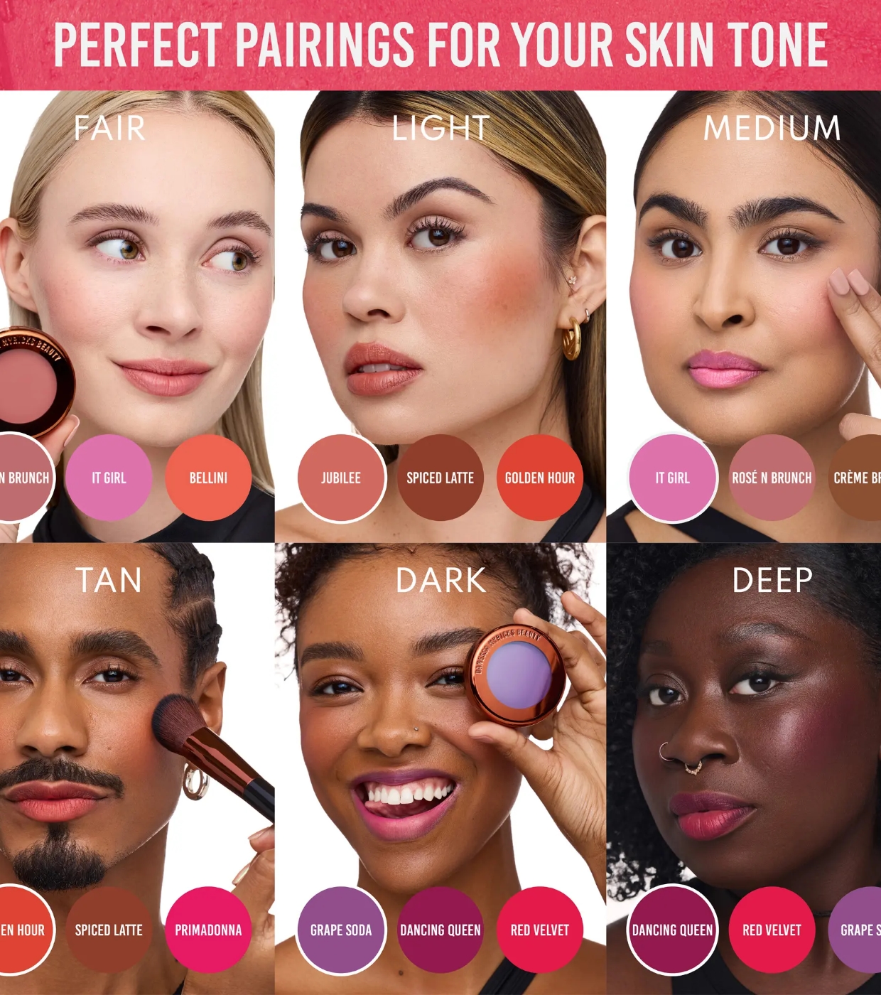 Danessa Myricks Beauty - Yummy Skin Blurring Balm Powder Flushed - Grape Soda