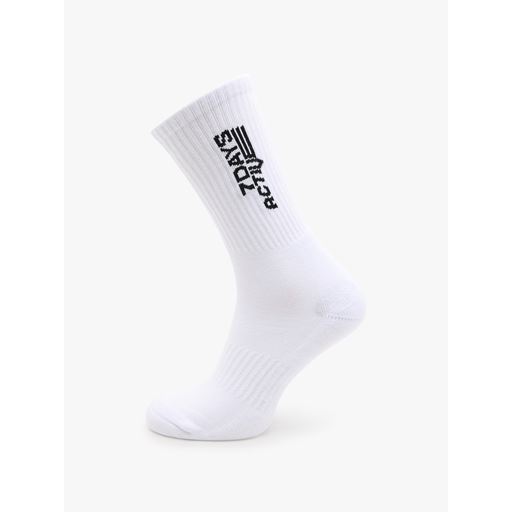 7 DAYS Active 2-pak Sokker, Brilliant White, 43-46