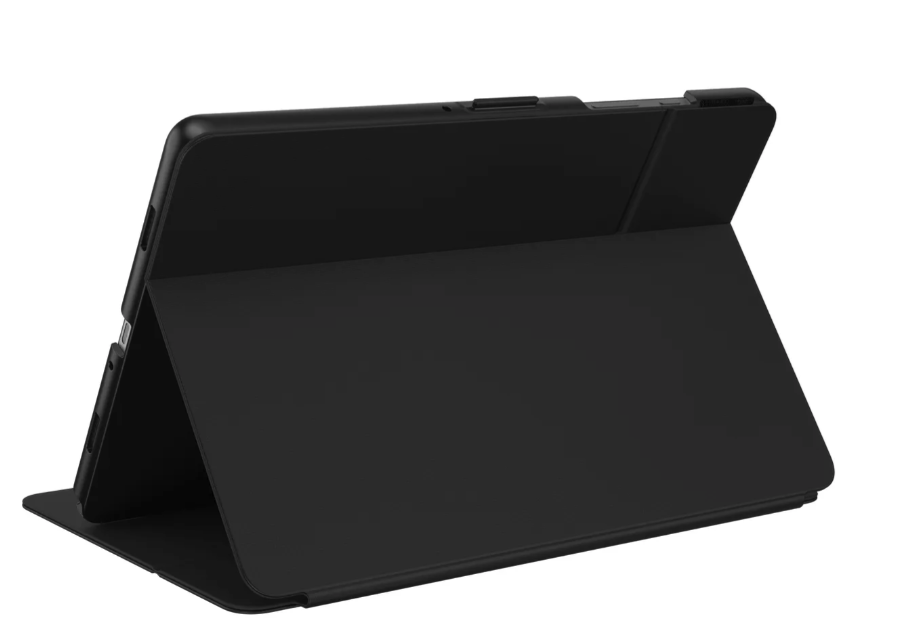 Samsung Galaxy Tab A9  Plus Balance Folio Antimikrobielle Leder Tasche Smart Cover Hülle (150605-D143) - Schwarz