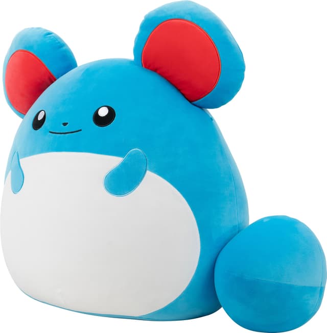 Squishmallows Pokemon bamse (Marill, L)