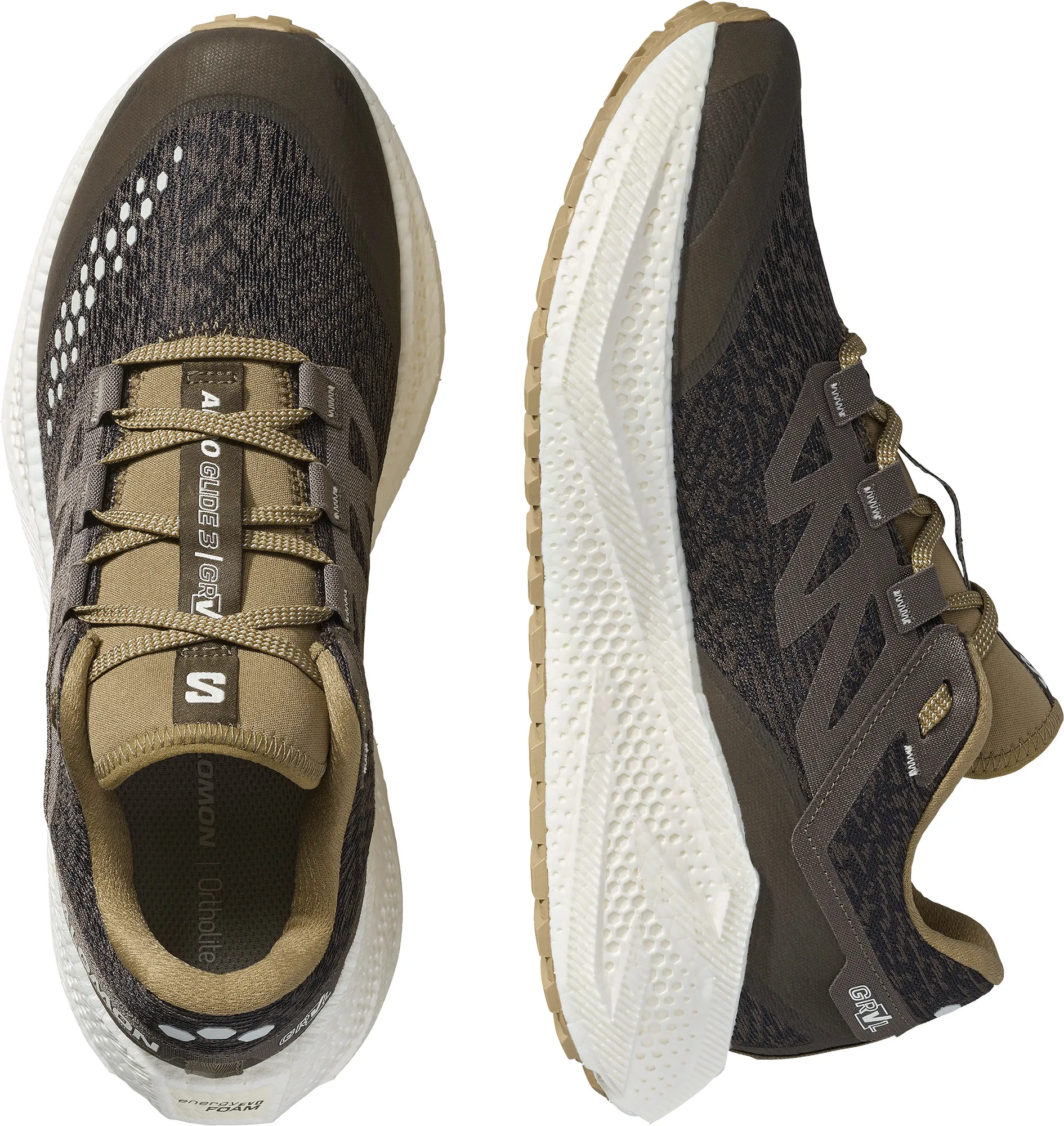 Salomon Men's Aero Glide 3 Grvl Wren/Vanilla Ice/Coyote Brown