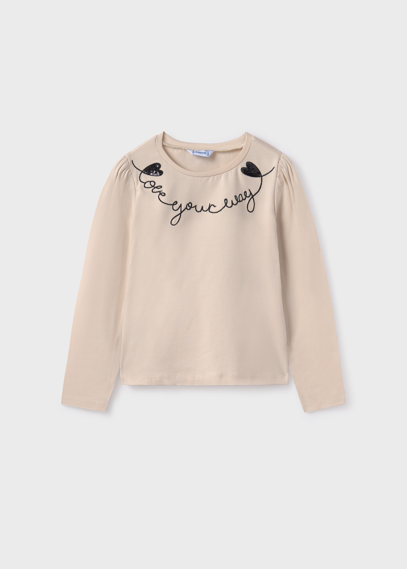 Camiseta de lantejoulas Better Cotton Girl