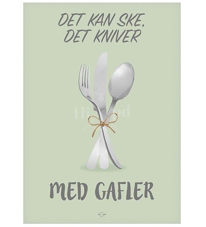 Hipd Poster - A4 - Spoon it Knives, with Forks!