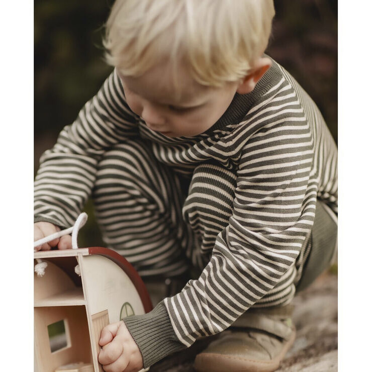 Fliink FAVO PULLOVER Beetle stripe