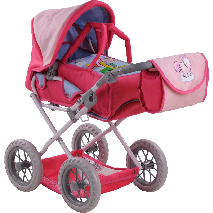 knorr toys® Puppenwagen Ruby NICI Theodor & Friends rosa