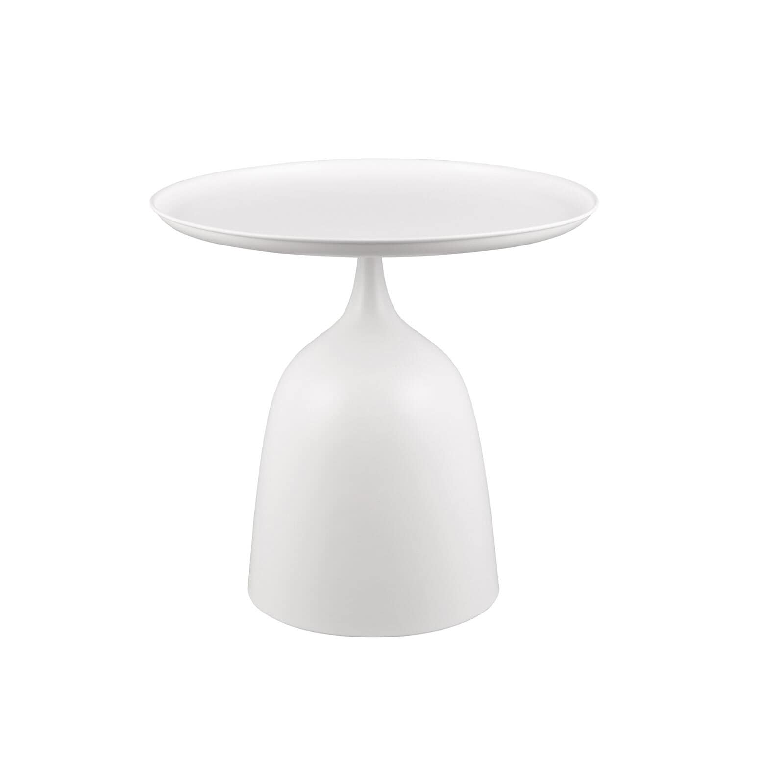 Beistelltisch RAMONA 48 x 44 cm weiss
