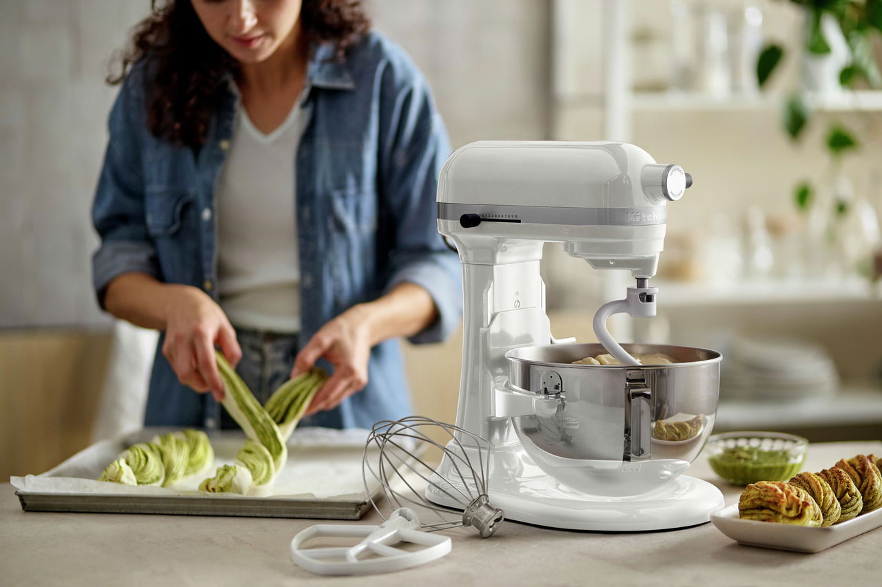 KitchenAid Küchenmaschine 5,2L HEAVY DUTY 5KSM55SXXEWH