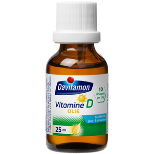Davitamon Vitamine D Olie Multiverpakking 4x25ML