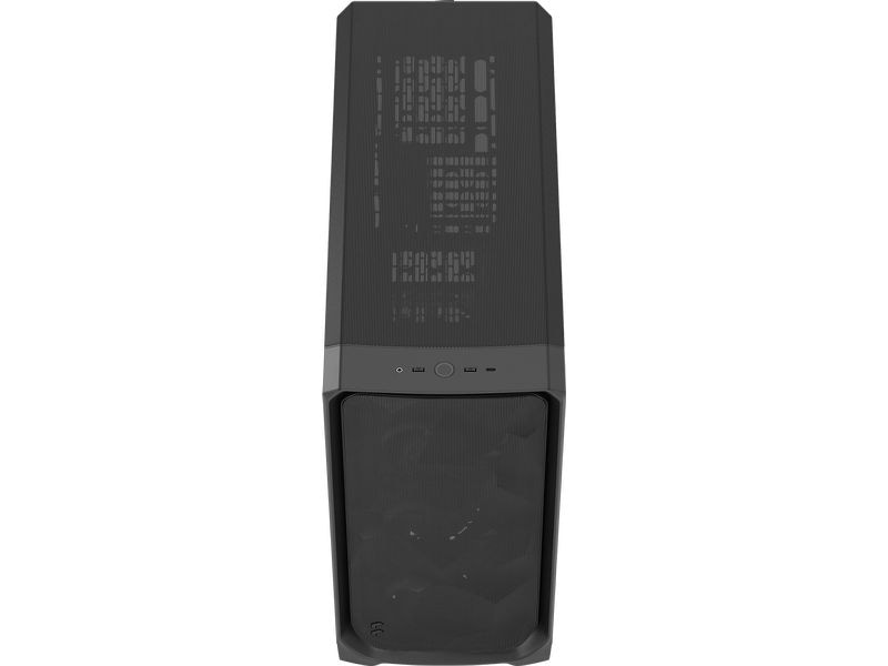 Fractal Design PC-Gehäuse Meshify 3 XL TG Black Midi-Tower mit Sichtfenster