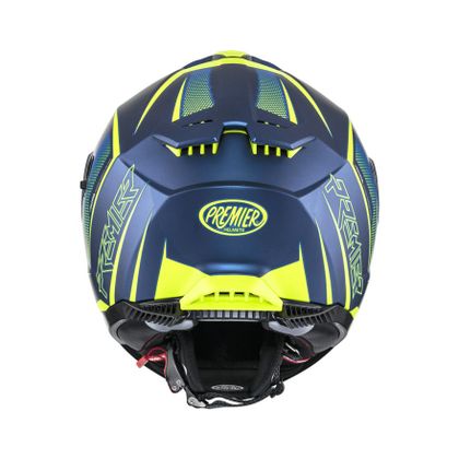 Casque Premier TYPHOON - FR 12 BM - Bleu / Jaune