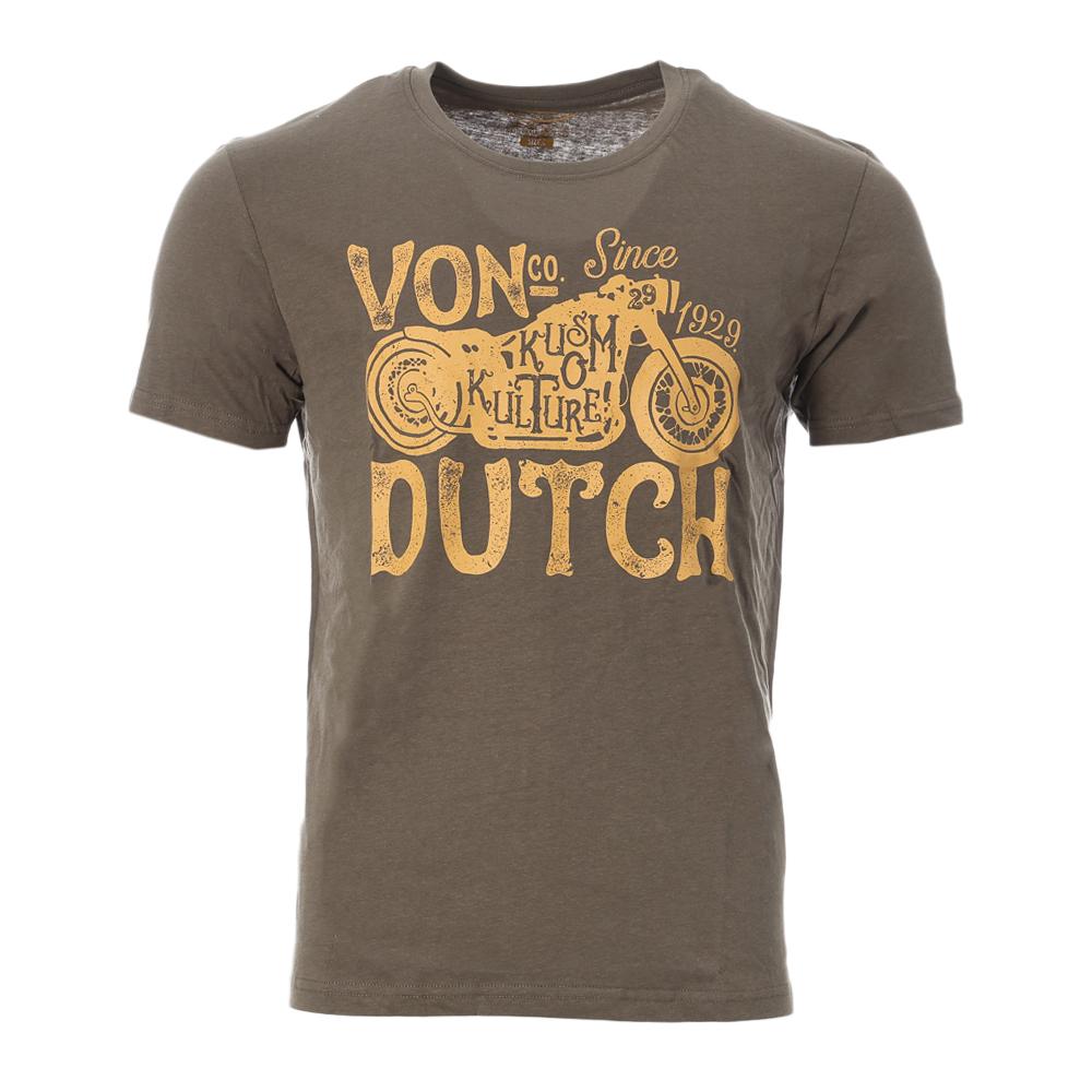 Von Dutch T-shirt Kaki Homme Von Dutch OG2