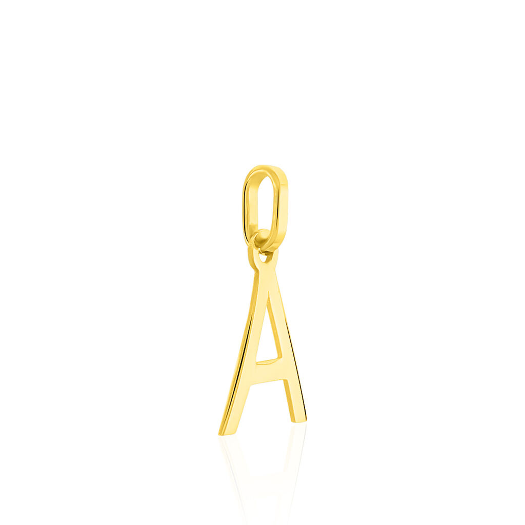 Pendentif Ionia Lettre Or Jaune
