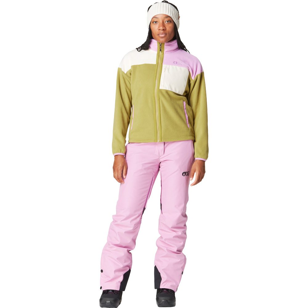 Picture Arcca Fleecejacke Damen green moss