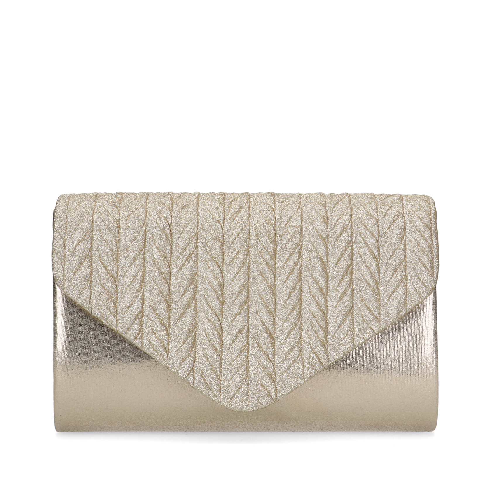 Goudkleurige glittertas
