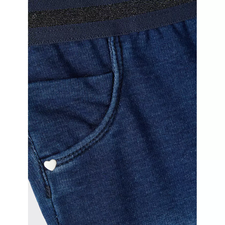 name it Leggings Nmfsalli Dark Blue Denim 2