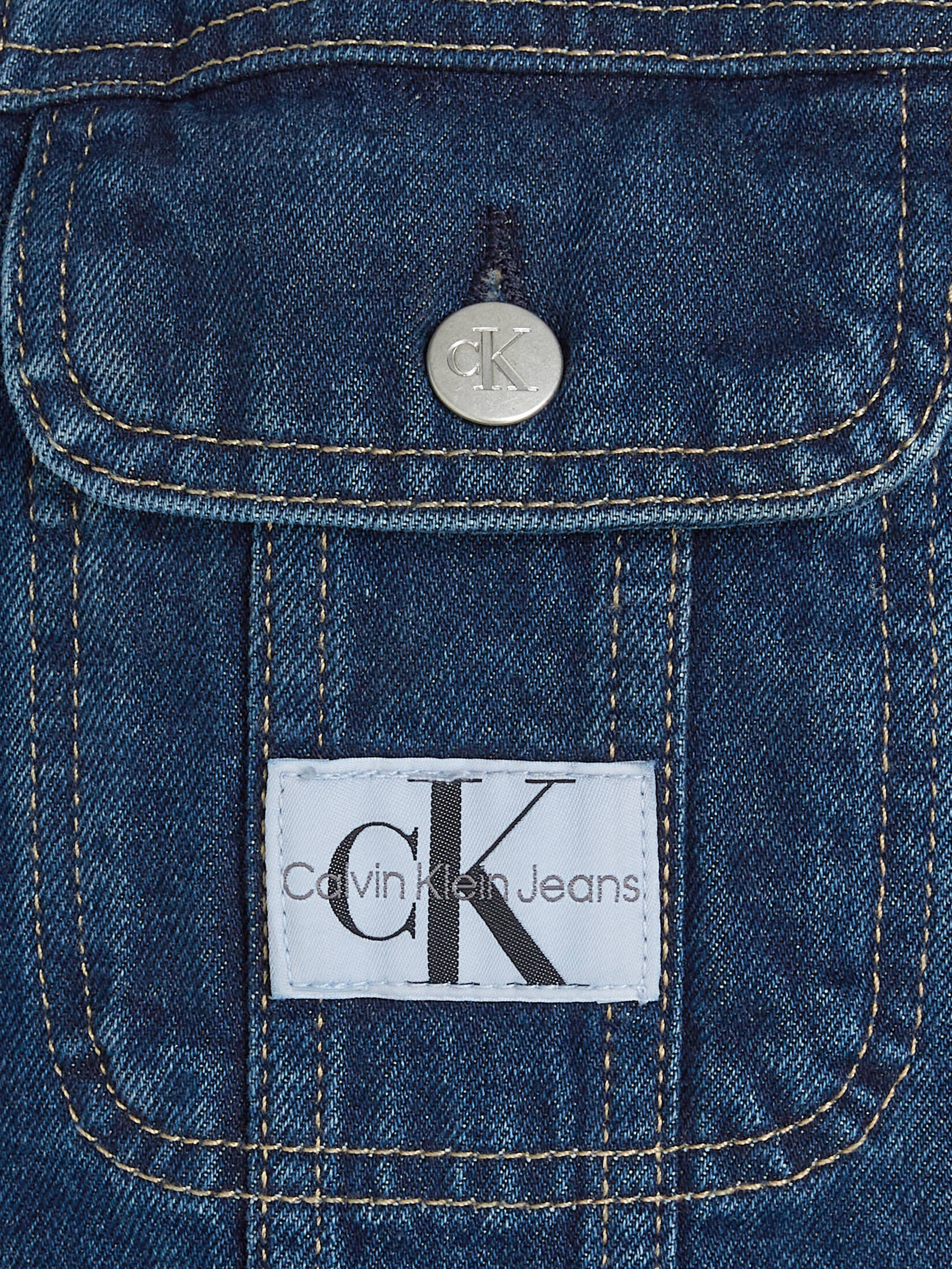 CALVIN KLEIN JEANS| Damen Jeansjacke CROPPED 90s DENIM