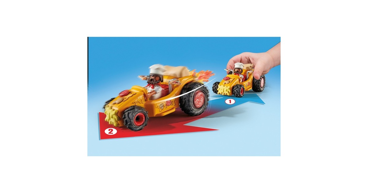 PLAYMOBILFunstars - Racing Pizza Constructiespeelgoed  (71634)