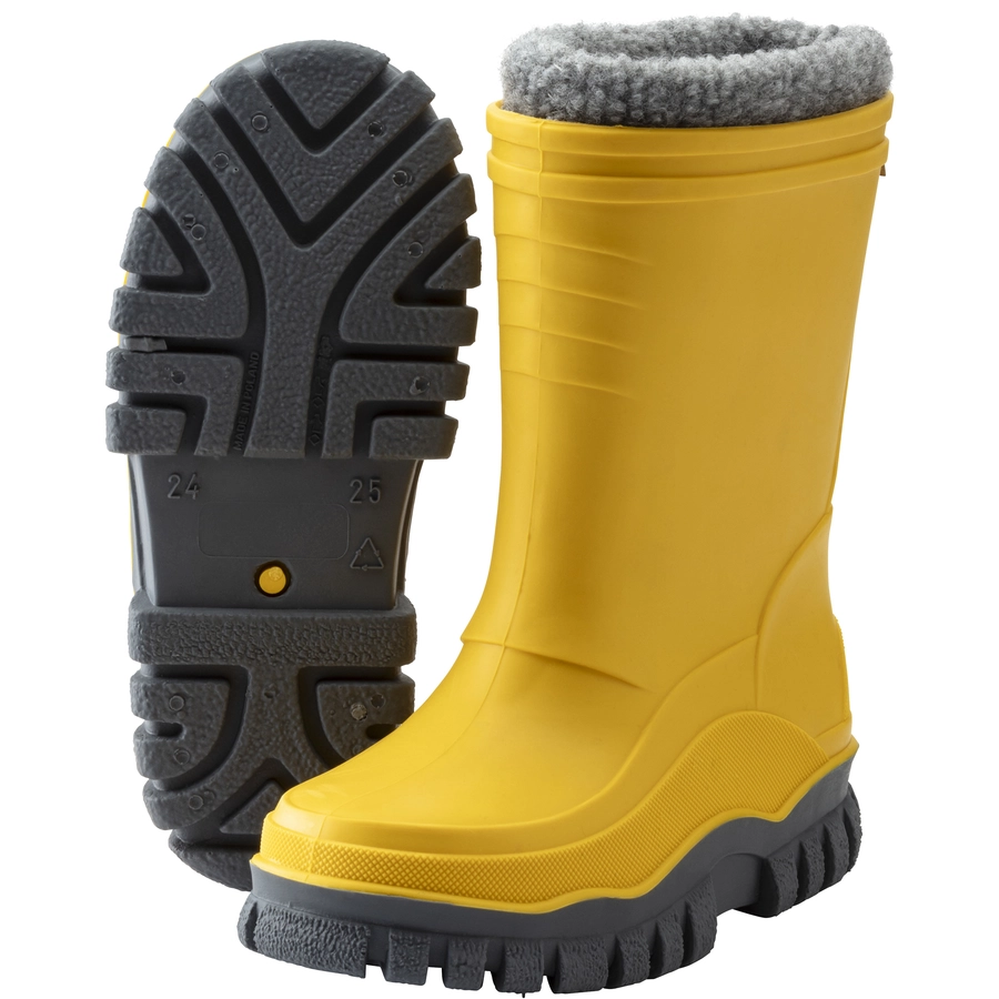 Sterntaler Gummistiefel gefüttert mattgelb