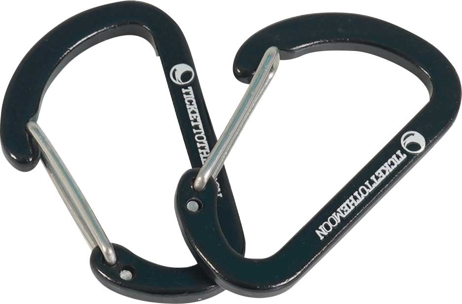 Ticket to the Moon Aluminium Ausrüstungs-Karabiner 8 Stück