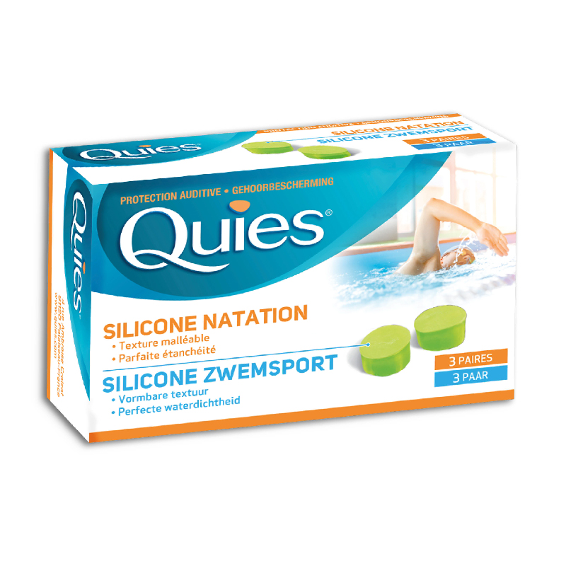 QUIES Gehörschutz Silikon 3 Paar