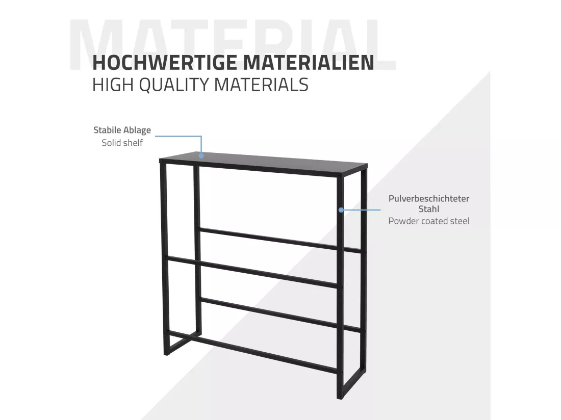 Étagère de rangement pour 6 caisses de boissons 100x32x108,5 cm acier anthracite