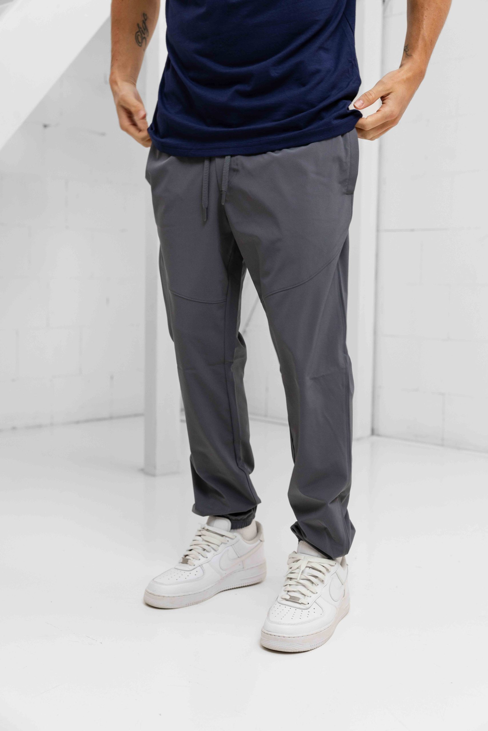 Under Armour Vibe Woven Trainingsbroek Heren Grijs
