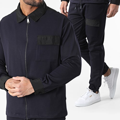 Ensemble Veste Jogging KL-2031 Bleu Marine