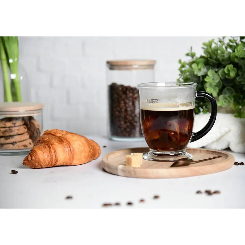Glasmark Koffie glazen - 6x - 400 ml - latte macchiato glazen