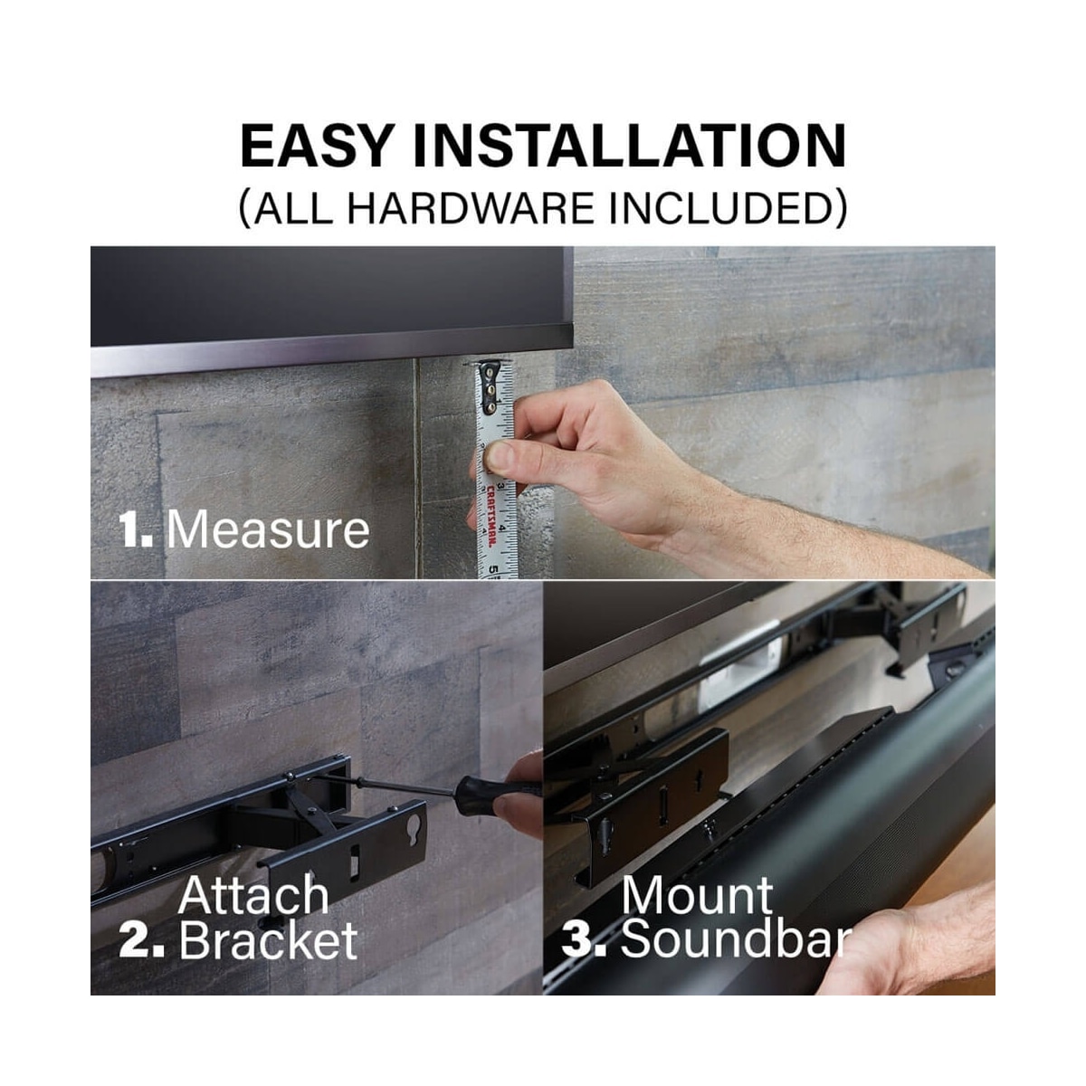 SANUS Veggfeste for Sonos Arc Soundbar Hvit
