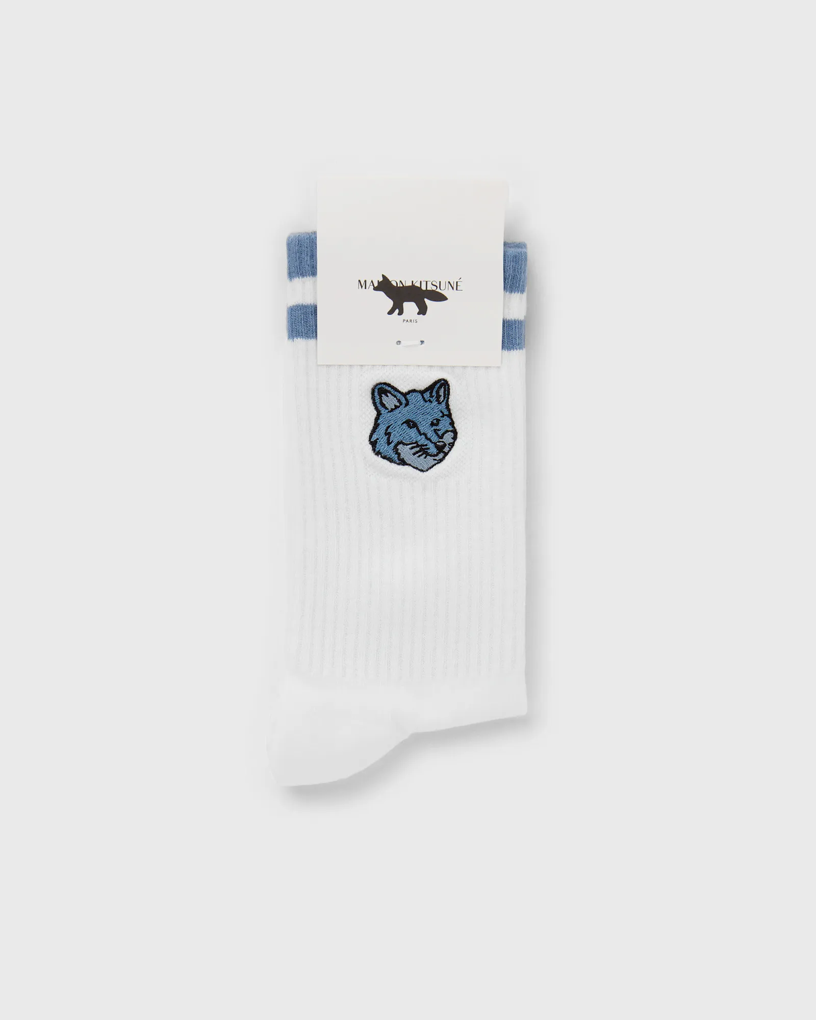 Maison Kitsune BOLD FOX HEAD SPORTY SOCKS