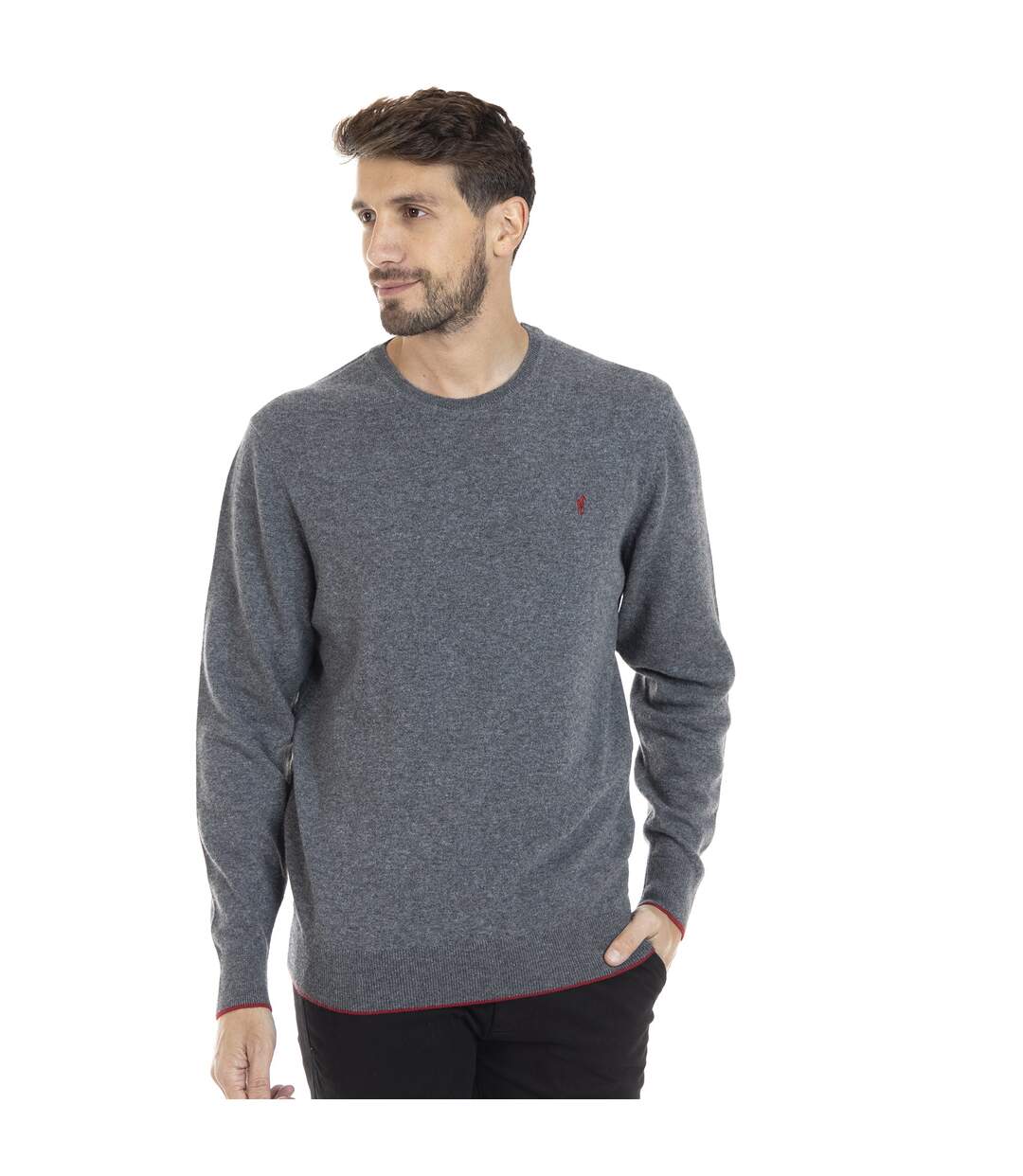 Pull manches longues col rond laine LULA