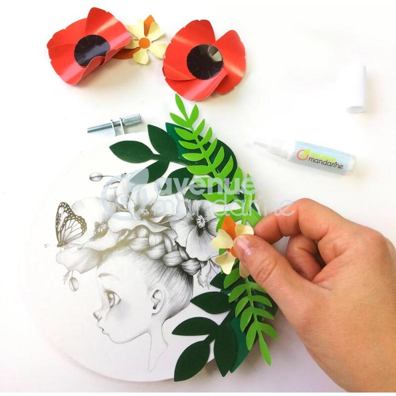 * Boîte créative, Ma déco fleurie - Vert