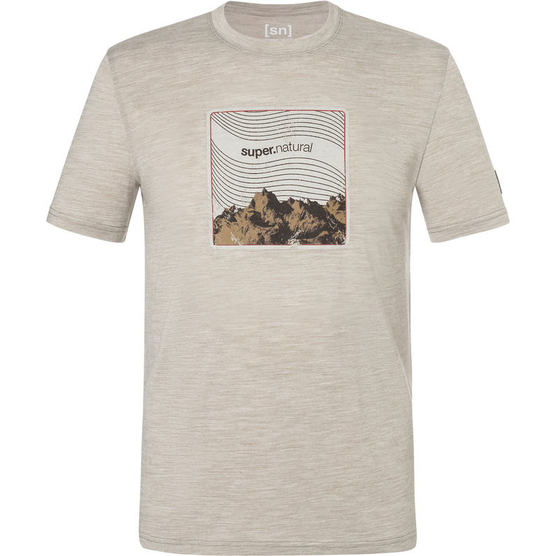 Super.Natural Herren Mountain Vibes T-Shirt