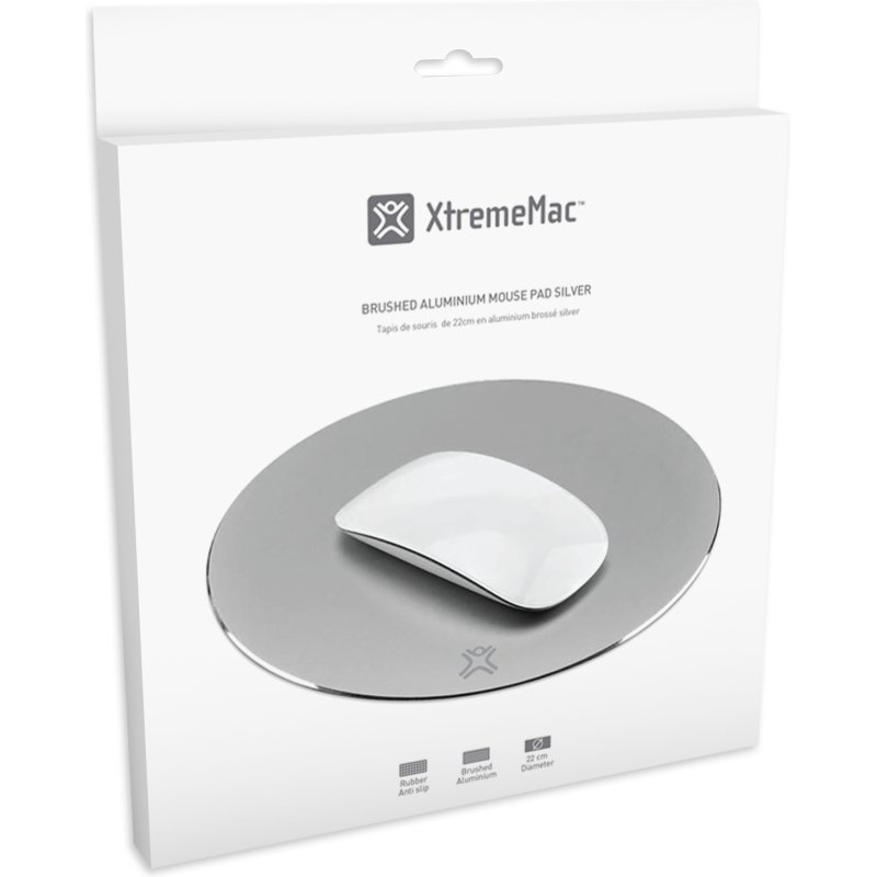 XtremeMac XM-MPR-SLV tapis de souris Argent