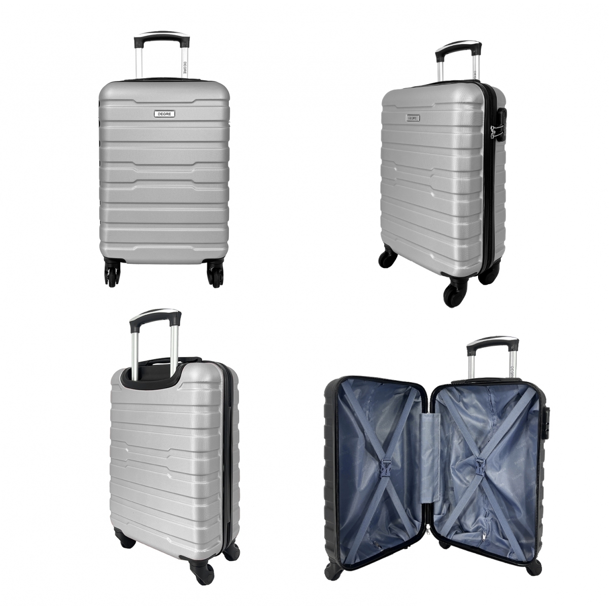 Degré Valise cabine passe-partout rigide Degré ABS 55cm