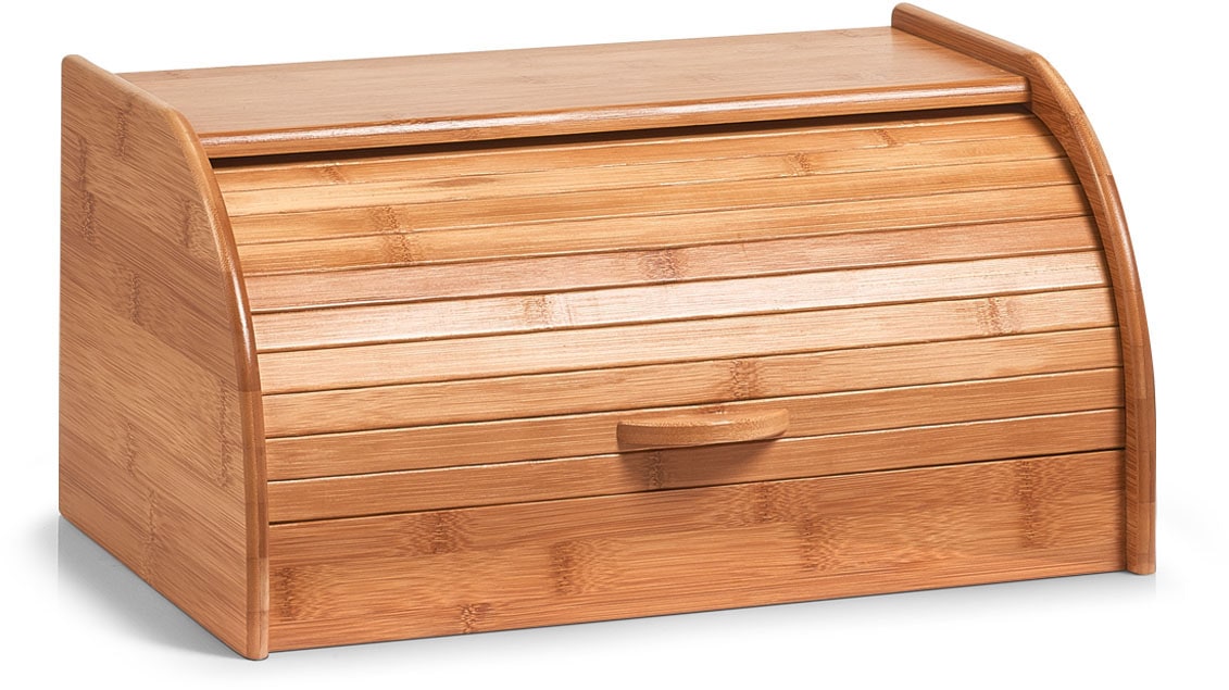 Zeller Present Brotkasten »Bamboo« 1 Stk. tlg. aus Bambusholz, mit Rollvorrichtung, mit Griff auf der Vorderseite