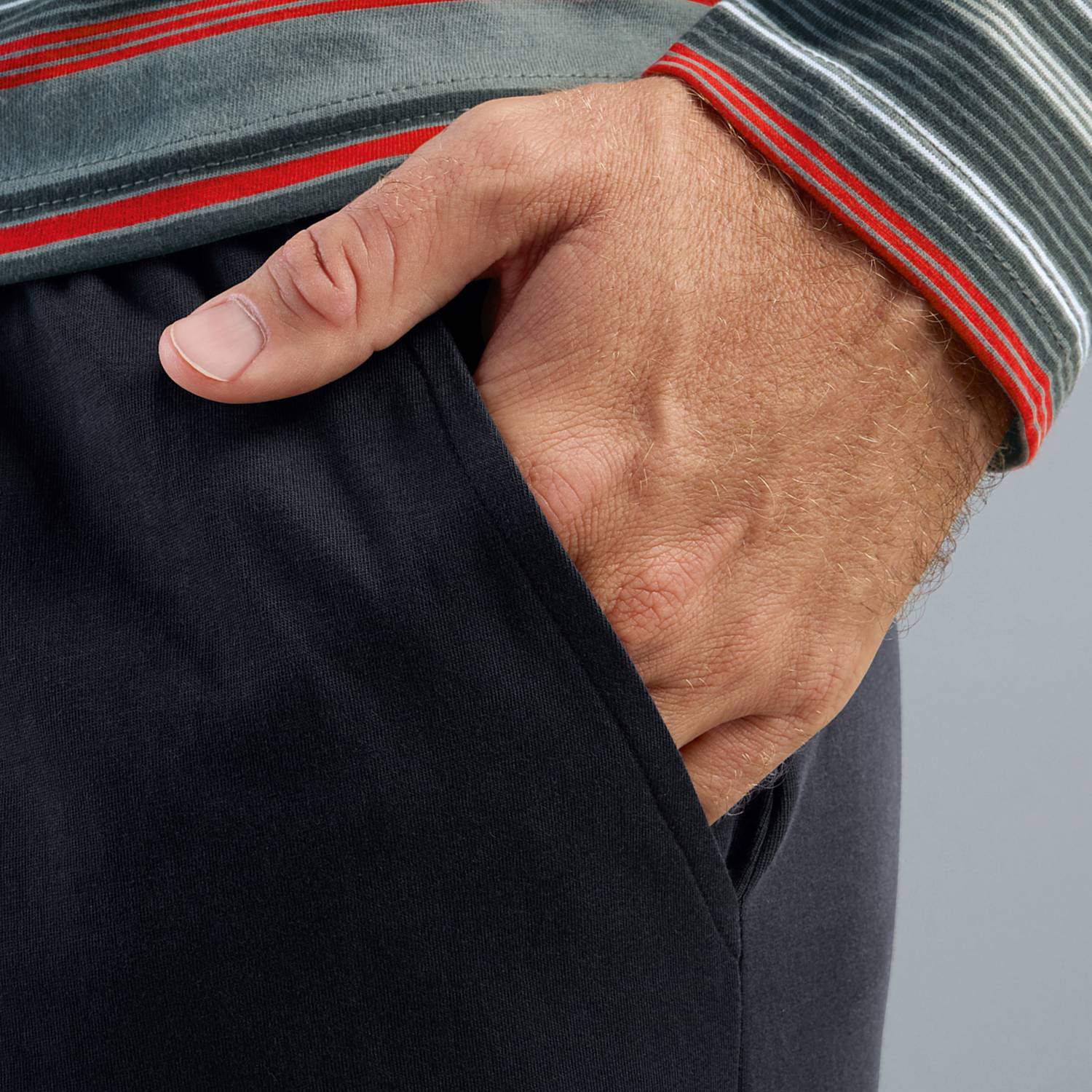 Erwin Müller Single-Jersey Herren-Schlafanzug